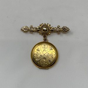 WINARD Vintage 1/20 12K Gold Filled pin/locket/brooch